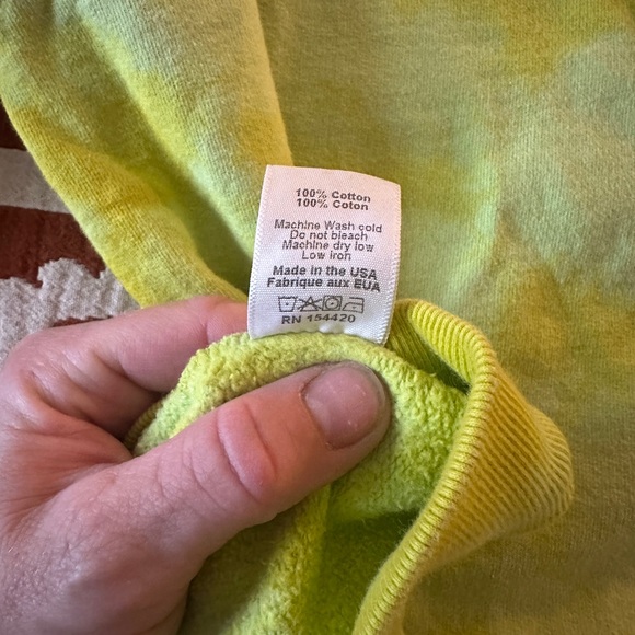 Clare V ruffle tie dye sweatshirt - Picture 9 of 11